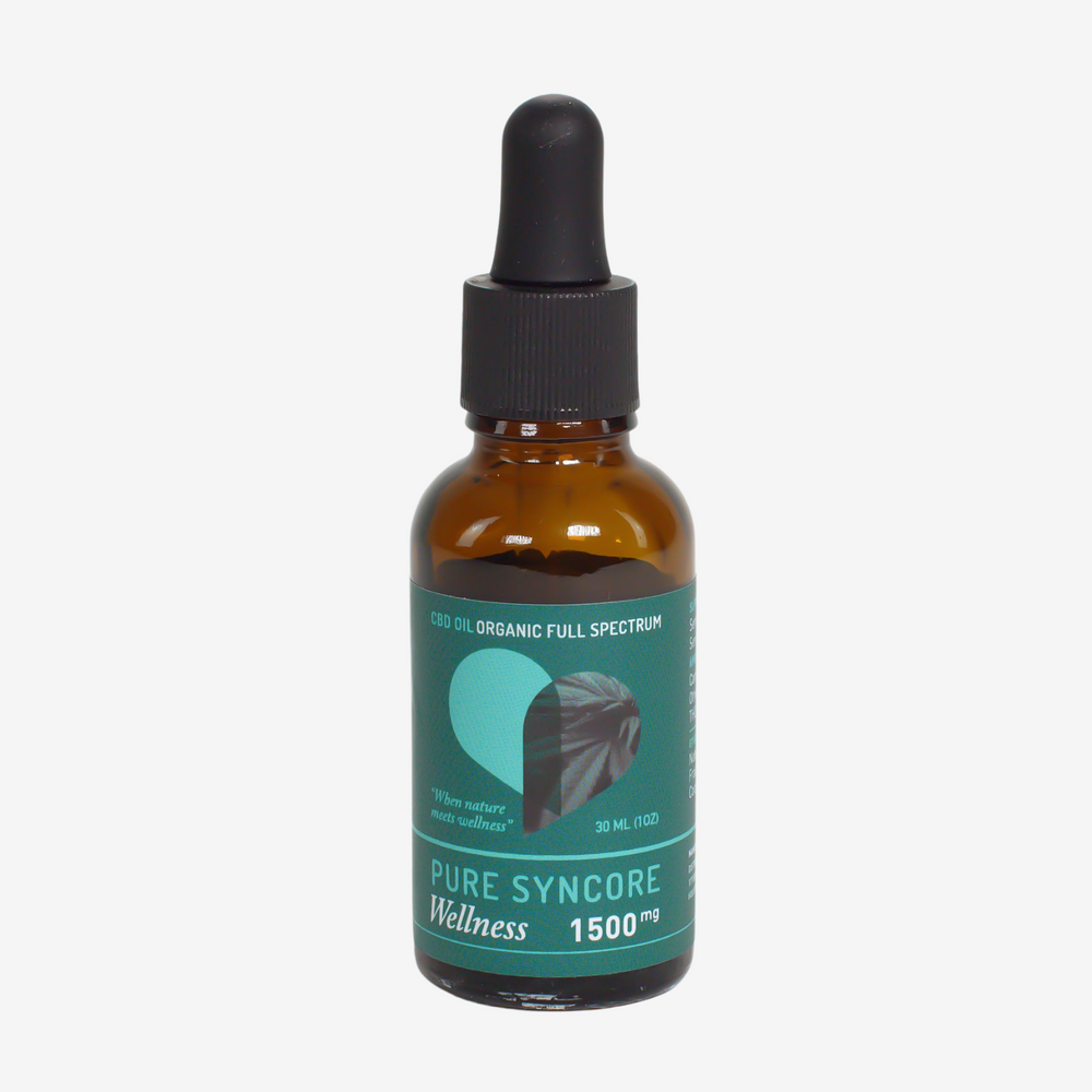 1500MG: Normal Strength Organic Full Spectrum Tincture