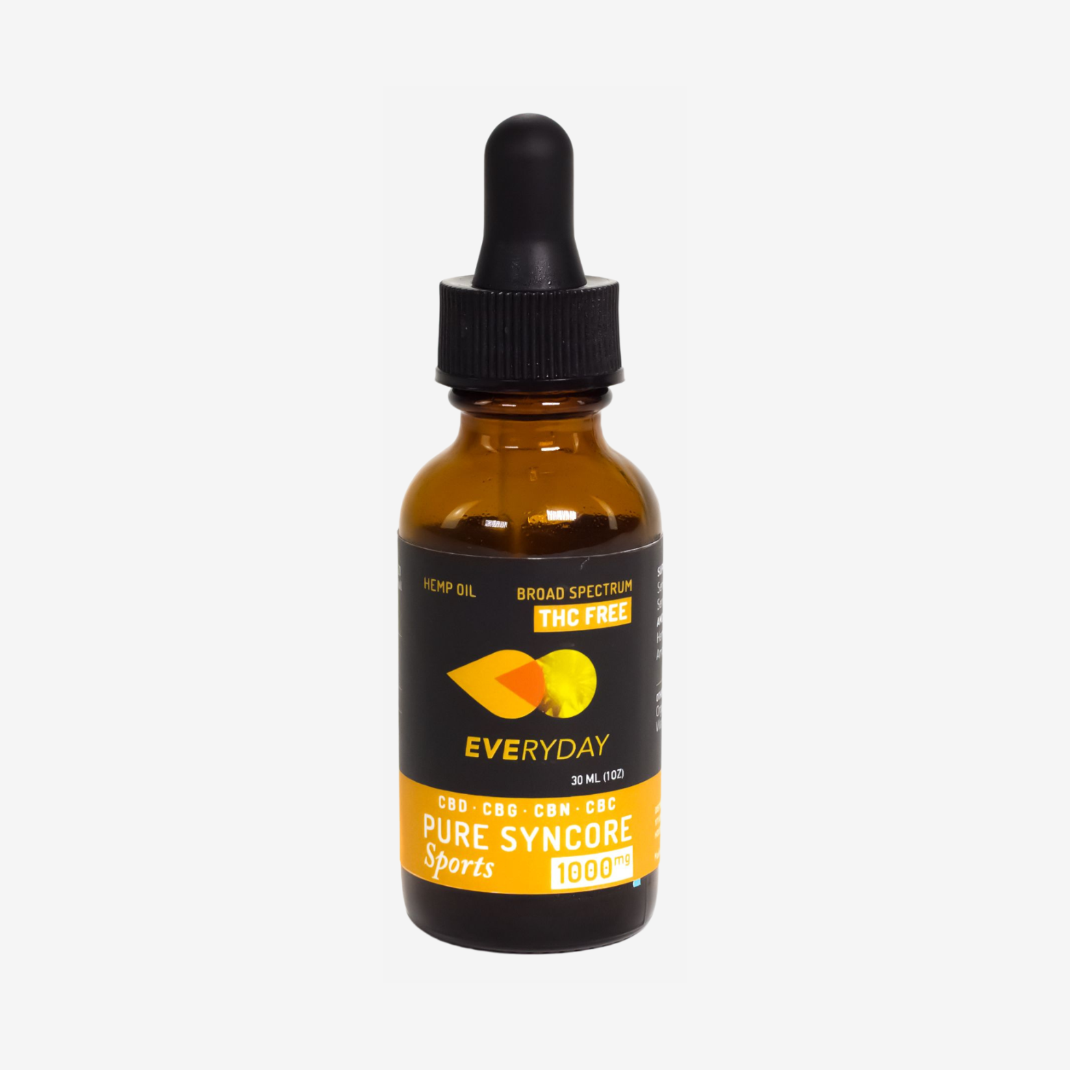 Sport THC-free 1000MG Broad Spectrum Tincture