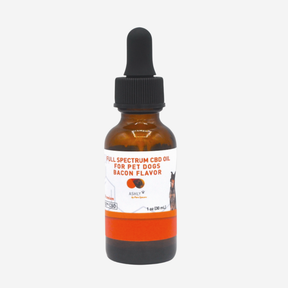 150MG: Oil For Dogs - Bacon Flavor
