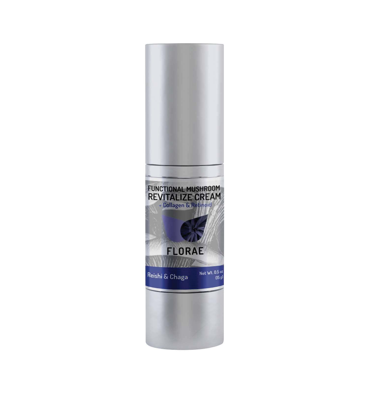 FUNCTIONAL MUSHROOM REVITALIZE CREAM WITH COLLAGEN +  RETINOID (0.5 OZ)