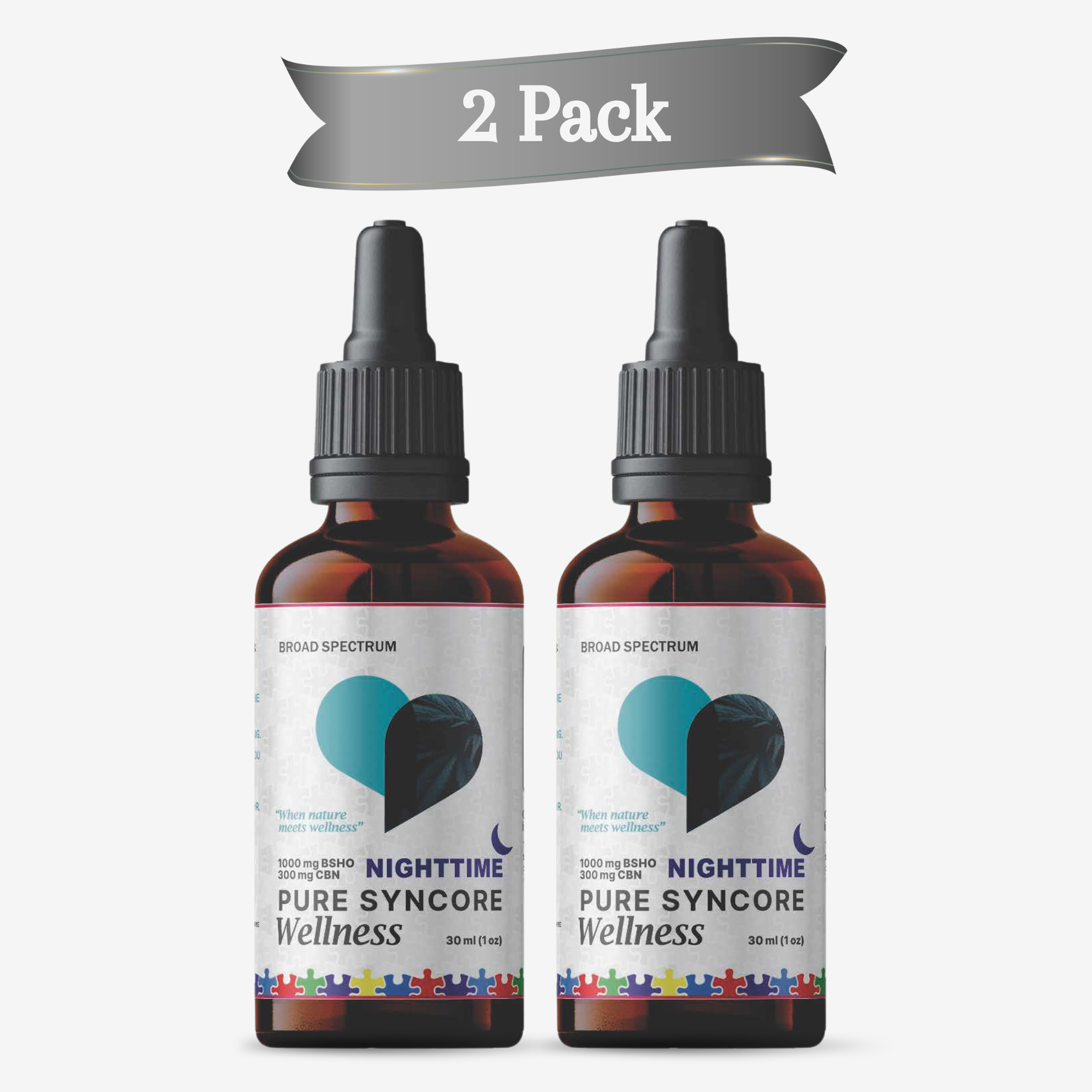 Nighttime 2-Pack - 1300mg